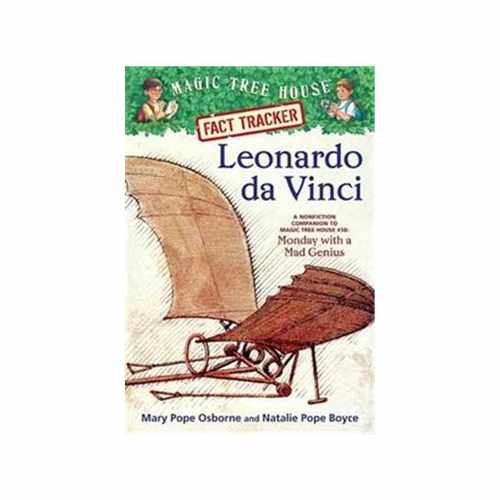 进口原版 *Magic Tree House Fact Tracker 19 Leonardo da Vinci 树屋小百科19 英文原版进口图书小初文学英语   Random House Bo