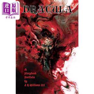 Image III Portfolio 进口原版 Storybook Williams 英文原版 德古拉 Dracula 故事书组合 漫画 Comics 惊悚流行小说