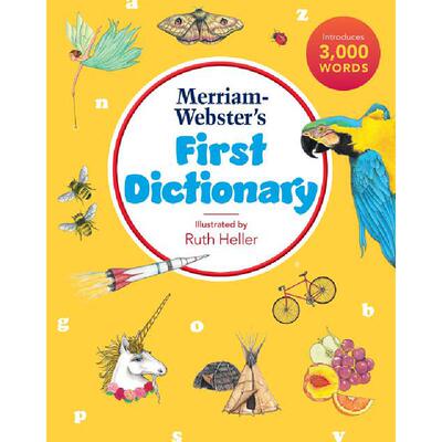 进口原版 *麦林韦氏儿童初级插图字典 英文原版 Merriam Webster's first dictionary 图画字典 儿童词典 6-12岁   Merriam Webste