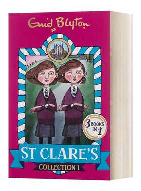 进口原版 英文原版 St Clare's Collection 1 圣卡莱尔合册1-3 英文版 进口英语原版书籍   Hodder