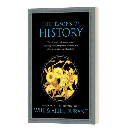 进口原版 英文原版 The Lessons Of History 历史的教训 英文版 Durant  纯全英文版正版原著进口英语书籍   Simon