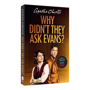 They 英文版 书籍 侦探推 进口原版 阿加莎·克里斯蒂 Evans 英文原版 悬崖上 Ask 影视封面版 谋杀 Didn’T 进口英语原版 Why