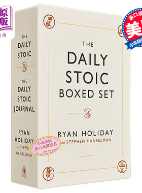 进口原版 *每日斯多葛套装 The Daily Stoic Boxed Set 英文原版 Ryan Holiday 古老哲学与智慧 实践   Random House US