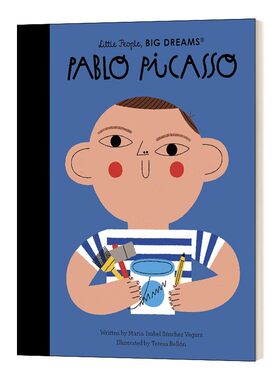 进口原版 英文原版 Pablo Picasso 小人物 大梦想 毕加索 精装 英文版 Maria Isabel Sanchez Vegara、Teresa Bellon 进口英语