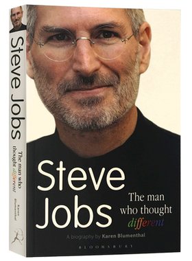 进口原版 乔布斯传 英文原版 Steve Jobs The Man Who Thought Different 思考与众不同的男人 全英文版商业人物传记 苹果教父