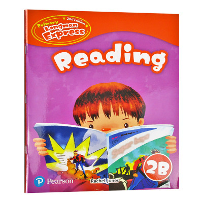 进口原版 培生香港朗文小学英语教材 二年级下学期 阅读练习册 Primary Longman Express 2B Reading 原版 第二版朗文快车PLE少