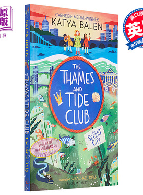 进口原版 *泰晤士河与潮汐俱乐部 秘密之城 十月十月作者新书 The Thames Tide Club The Secret City 英文原版 Kat   Bloomsbury