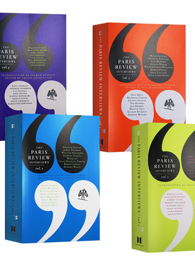 进口原版 巴黎评论作家访谈1-4辑套装 英文原版The Paris Review Interviews 1-4 全英文版 Philip Gourevitch 进口英语书籍