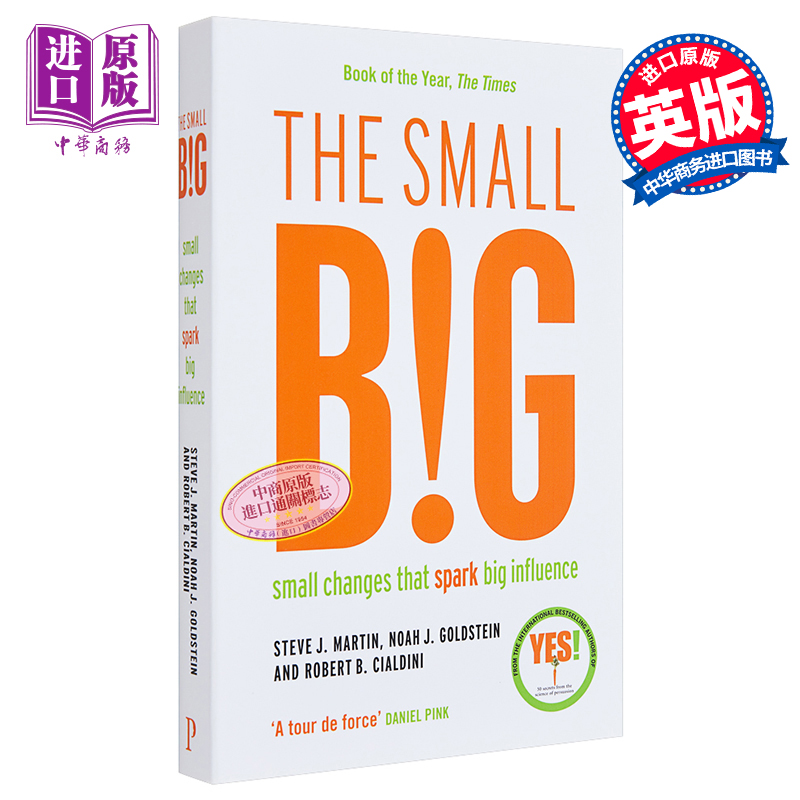 进口原版 细节 英文原版 The Small Big: Small Changes That Spark Big Influence 经济管理   Profile Books
