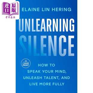 释放你 Unlearning 摆脱沉默 想法 Herin Hous 进口原版 Lin 才能 如何说出你 英文原版 Silence 让生活更充实 Random Elaine