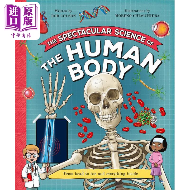 进口原版 *壮观的人体科学 The Spectacular Science of the Human Body 英文原版 儿童科普绘本 知识百科图画书 精   Kingfisher