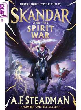 进口原版 *斯坎达系列5 斯坎达与灵魂战争 精装 Skandar and the Spirit War 英文原版  AF Steadman 奇幻英雄   Simon & Schuster