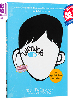 进口原版 奇迹男孩英文版原版wonder  R.J. Palacio Corgi 帕拉秋 少年小说 奥斯卡提名 奇迹 温馨励志 同名电影 感动献映 【中