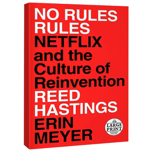 进口原版 无规则的规则 不拘一格 网飞传奇 英文原版 No Rules Rules Netflix公司文化的重塑 纽约时报畅销书 商业管理 英文版