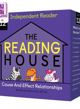 进口原版 *The Reading House Set 12 Cause & Effect 阅读小房子12级 英文原版 儿童绘本 分级阅读 Marla Conn 4-8   Random Hous