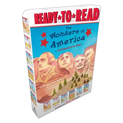 进口原版 英文原版 The Wonders of America 美国奇观 6册盒装 Ready to Read Level 1 科普读物 英文版 Marion Dane Baueris进
