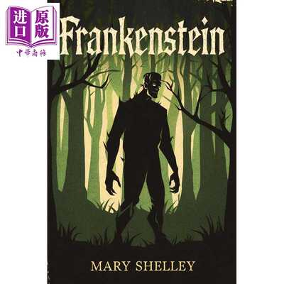 进口原版 *弗兰肯斯坦 科学怪人 豪华精装 Frankenstein Deluxe Hardbound Edition 英文原版 Mary Shelley   Fingerprint! Publis