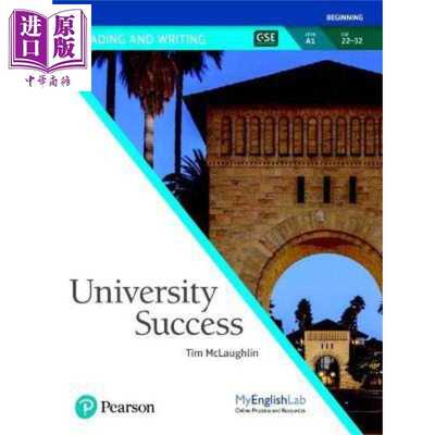 进口原版 *大学成功 美语阅读写作A1学生书 University SＵＣcess AE Reading Writing A1 Student Book with MyEngli