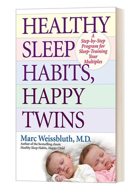 进口原版 Healthy Sleep Habits Happy Twins 健康的睡眠习惯 快乐的双胞胎 循序渐进训练你多个孩子的睡眠 英文版 进口英语原