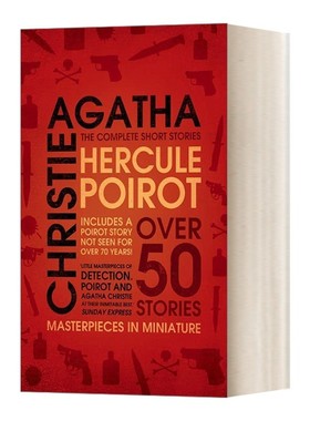 进口原版 Hercule Poirot The Complete Short Stories 大侦探波洛探案全集 阿加莎侦探推理小说 英文版 进口英语原版书籍 英文