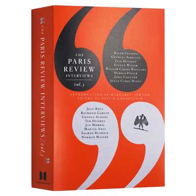 进口原版 巴黎评论作家访谈3 The Paris Review Interviews 3 英文原版 文学批评 英文版 进口原版英语书籍   Canongate