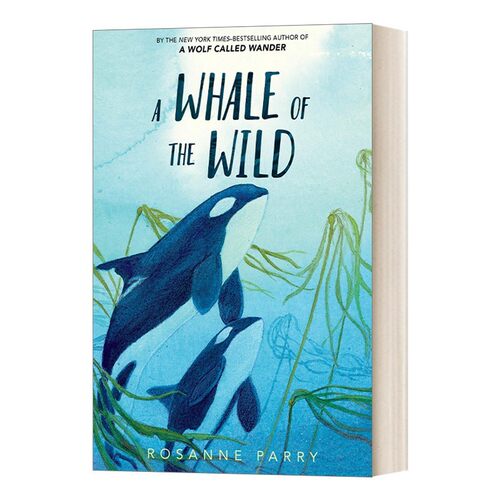 进口原版 英文原版 A Whale of the Wild 野生鲸鱼 荒野之声系列 动物主题插图小说 儿童英语课外阅读 英文版 Rosanne Parry进