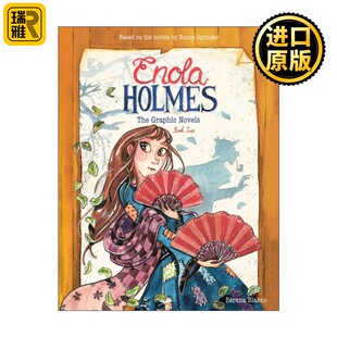 天才少女福尔摩斯3合1卷2 英文原版 Graphic 进口原版 漫画 书籍 Holmes 进口英语原版 Enola Andrews The 英文版 Novels