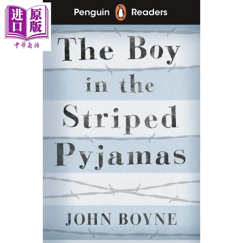 进口原版 *ELT Graded Penguin Readers L4 Boy in Striped Pyjamas 企鹅分级文学经典4级 穿条纹睡衣的男孩 英文儿   penguin uk