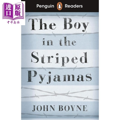 进口原版 *ELT Graded Penguin Readers L4 Boy in Striped Pyjamas 企鹅分级文学经典4级 穿条纹睡衣的男孩 英文儿   penguin uk