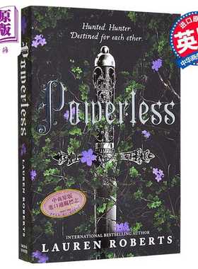 进口原版 *无力三部曲1 无力 Powerless 英文原版 Lauren Roberts 国际流行小说 奇幻小说   Simon & Schuster