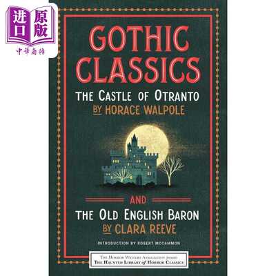 进口原版 *哥特小说先驱 奥特兰城堡与老英国男爵 英文原版 Castle of Otranto and Old English Baron Horace Walp   Poisoned Pe
