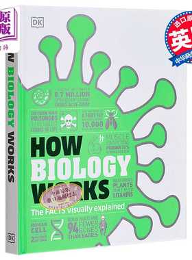 进口原版 *DK 生物学如何运作 How Biology Works 英文原版 百科 科普 万物如何运作系列 生命自然科学   DK Publishing