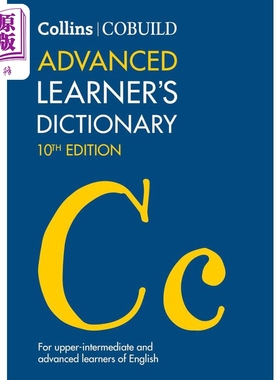 进口原版 *柯林斯高阶英英词典 平装版 Collins COBUILD Advanced Learners Dictionary 英文原版 英语综合字典 语   HarperCollin