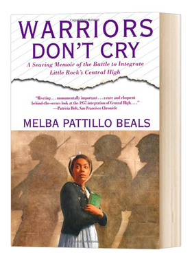 进口原版 勇士不要哭 英文原版人物传记 Warriors Don't Cry 英文版 Melba Patillo Beals 进口原版英语书籍   Pocket