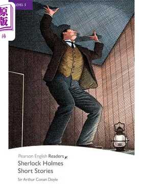 进口原版 *Pearson English福尔摩斯短篇小说集Sherlock Holmes Short Stories培生英语分级读物5级高中 蓝思值740L   Pearson Edu