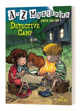 进口原版 神秘案件特别版1 侦探营 英文原版 Detective Camp A to Z Mysteries Super Edition 1 英文版 Ron Roy 进口英语原版