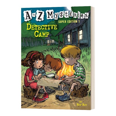 进口原版 神秘案件特别版1 侦探营 英文原版 Detective Camp A to Z Mysteries Super Edition 1 英文版 Ron Roy 进口英语原版
