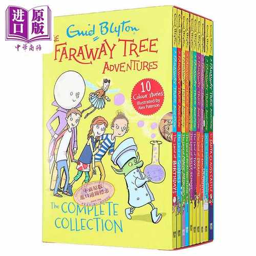 进口原版 * Enid Blyton 伊妮德布莱顿 遥远的树历险记10册套装The Faraway Tree Adventures 英文原版儿童探险故事   Hachette US