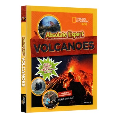 进口原版 Absolute Expert Volcanoes 绝对专家 火山 儿童科普阅读绘本 绝对专业火山 英文原版 英文版 精装   National