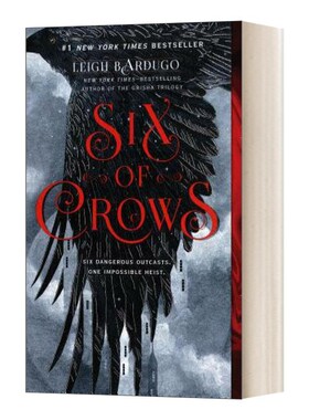 进口原版 Six of Crows 01 Leigh Bardugo 乌鸦六人组1 英文版 进口英语原版书籍 英文原版 奇幻小说   Square