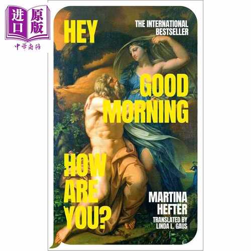 进口原版 *嘿 早上好 你好吗 2024年德*书奖得主 Hey Good Morning How are you 英文原版 Martina Hefter   Fig Tree PGUK