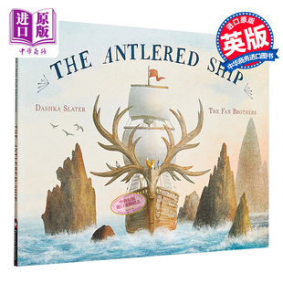 冒險 Terry 低幼童書 進口原版 英 名家繪本 親子繪本 Ship 友誼 Frances The 精品繪本 7歲 Linc Fan：鹿船 故事書 Antlered