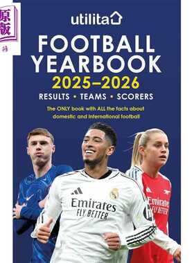 进口原版 *Utilita 足球年鉴 2025 2026 英文原版 The Utilita Football Yearbook 2025 2026 Headline 足球 英版   Headline