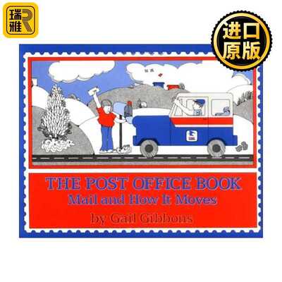 进口原版 英文原版 The Post Office Book 邮局书 盖尔吉本斯科普绘本Gail Gibbons 英文版 进口英语原版书籍   HarperCollins