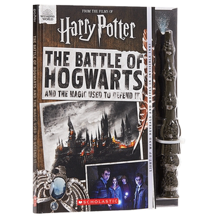 进口原版 哈利波特 霍格华兹之战和保卫魔法 英文原版 The Battle of Hogwarts and the Magic Used to Defend It 魔杖笔 英文