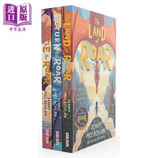 进口原版 *咆哮之地3部曲 Land of Roar 3 Copy Shrinkwrap 英文原版进口 儿童文学读物 扣人心弦的冒险和友谊故事    Egmont Book