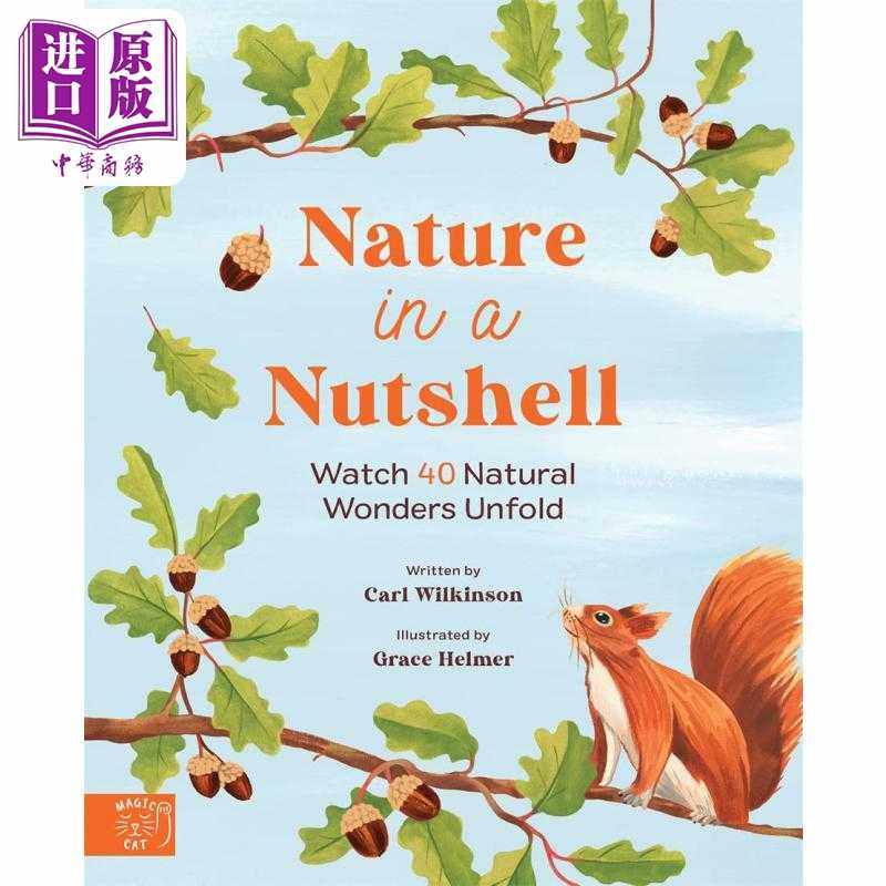 进口原版 *Grace Helmer Nature in a Nutshell 自然之简 英文原版 进口图书 儿童科普绘本 知识百科图书   magic cat publishing