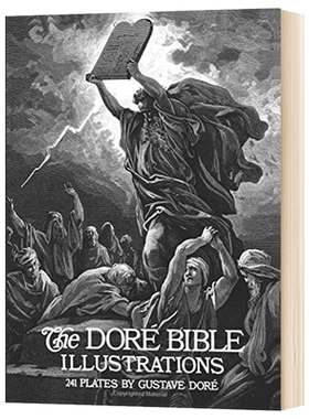 进口原版 多雷插画黑白版画 英文原版 The Doré Bible Illustrations 古斯塔夫多雷 Gustave Dore 英文版进口原版英语艺术类书