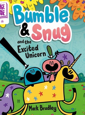 进口原版 *桥梁漫画 小怪物小队 2 Bumble and Snug and the Excited Unicorn Book 2 英文原版 儿童小初文学 故事   Hodder