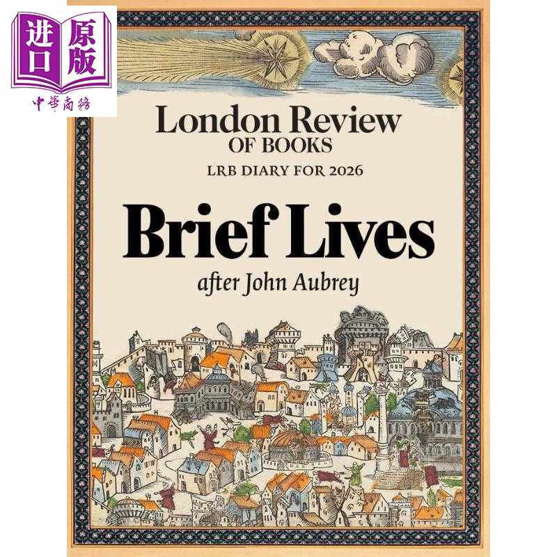 进口原版 *伦敦书评2026年日记 简短的人生 LRB Diary for 2026: Brief Lives 英文原版 LRB Diary   Profile Books